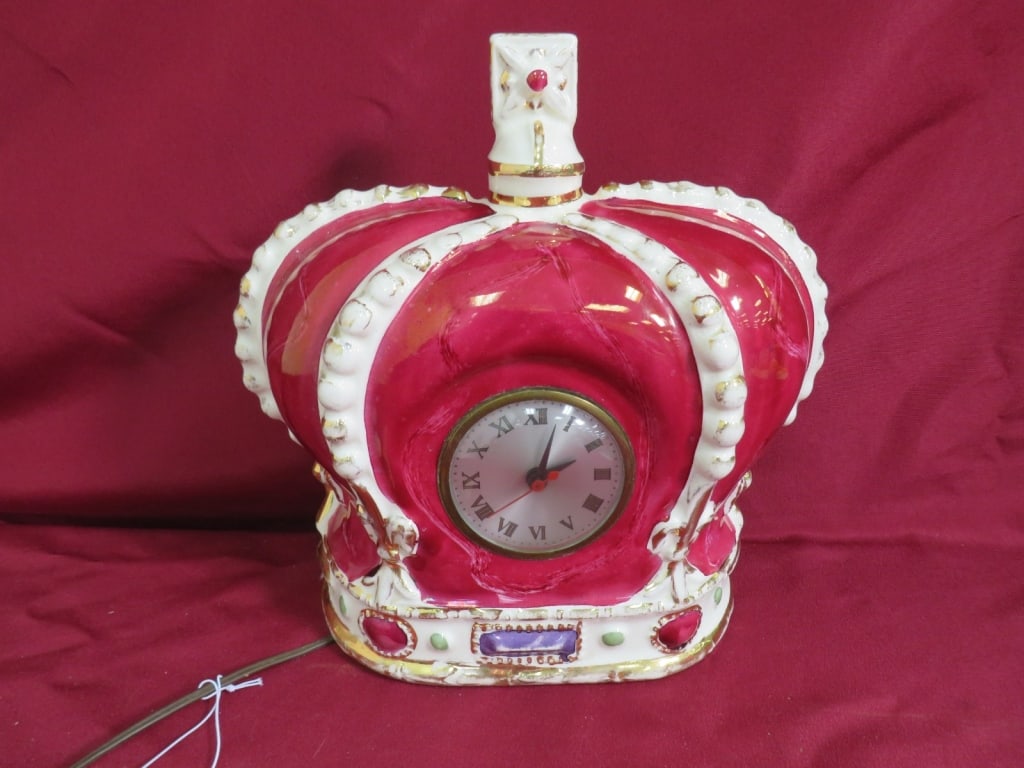 Porcelain Crown Sessions Mantle Clock - 2