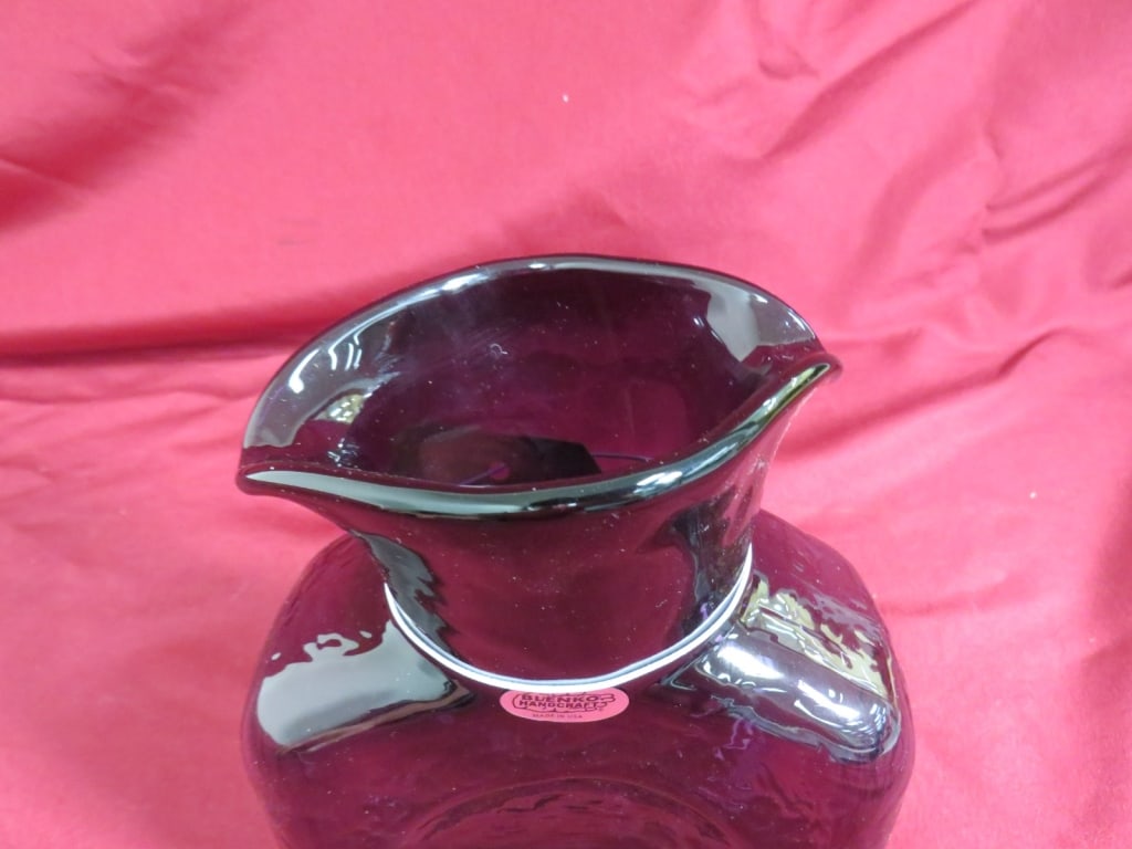 Handcrafted Blenko Amethyst Decanter - 3
