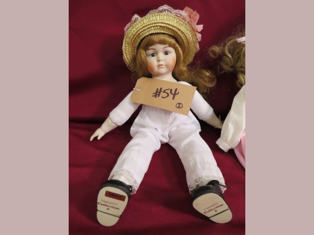 2-Modern Porcelain Dolls - 3