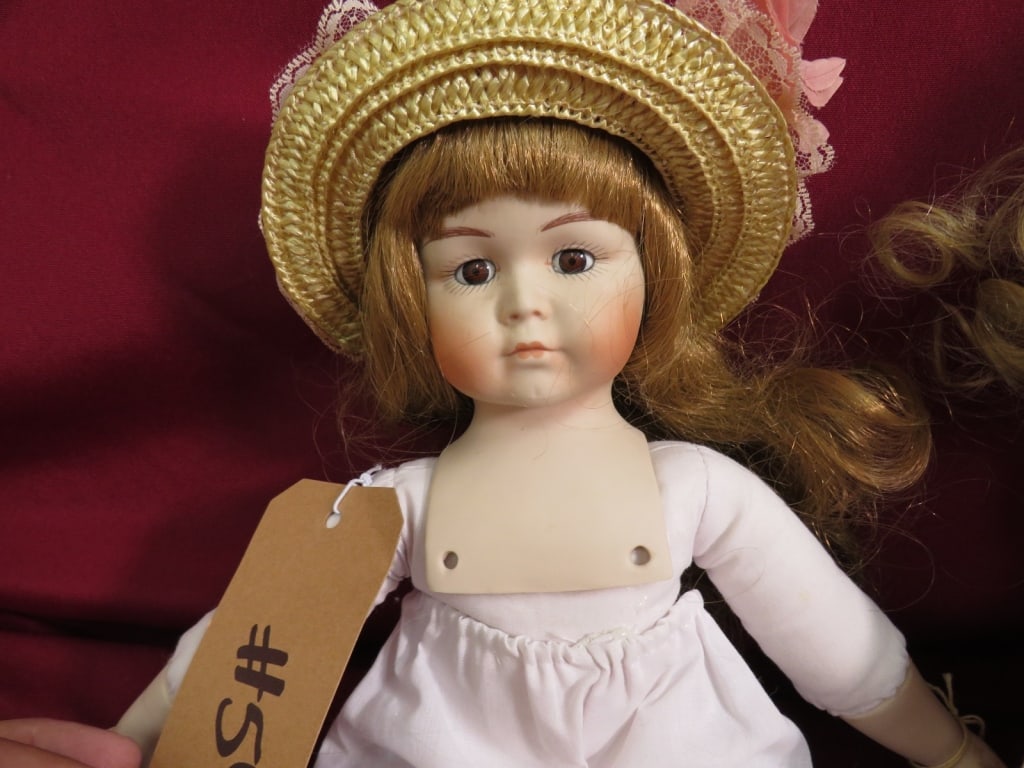 2-Modern Porcelain Dolls - 5