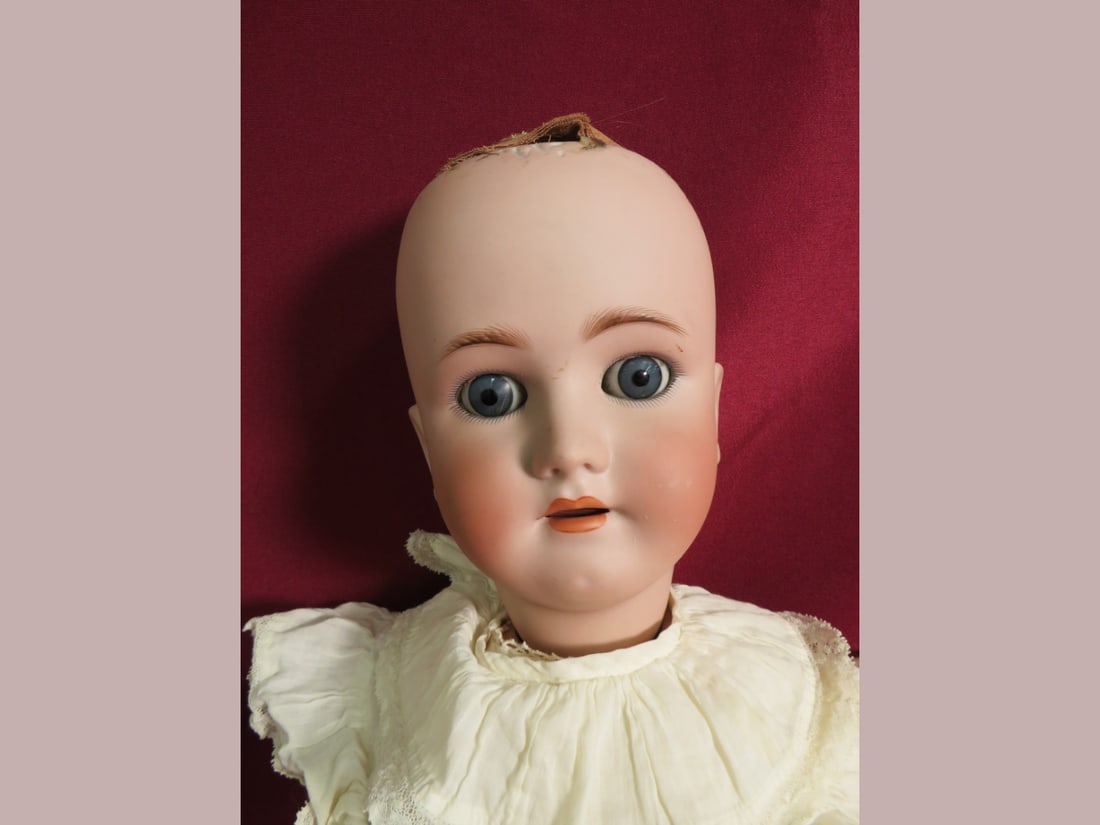 29" Simon & Halbig German Procelain Head Doll - 3
