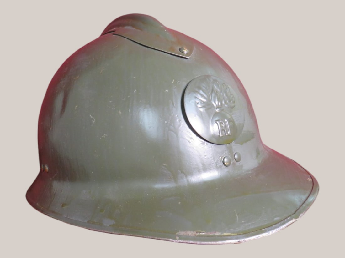 French M-15 Adrian Helmet: Age appropriate wear