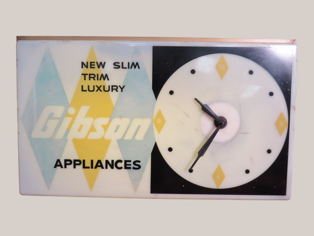 Gibson Appliances Advertising Clock (1 of 5)