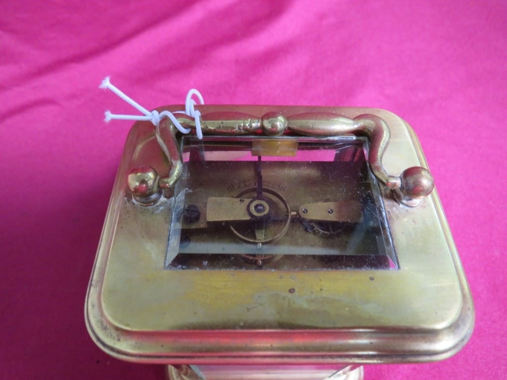 Brass Framed Carriage Clock - 3