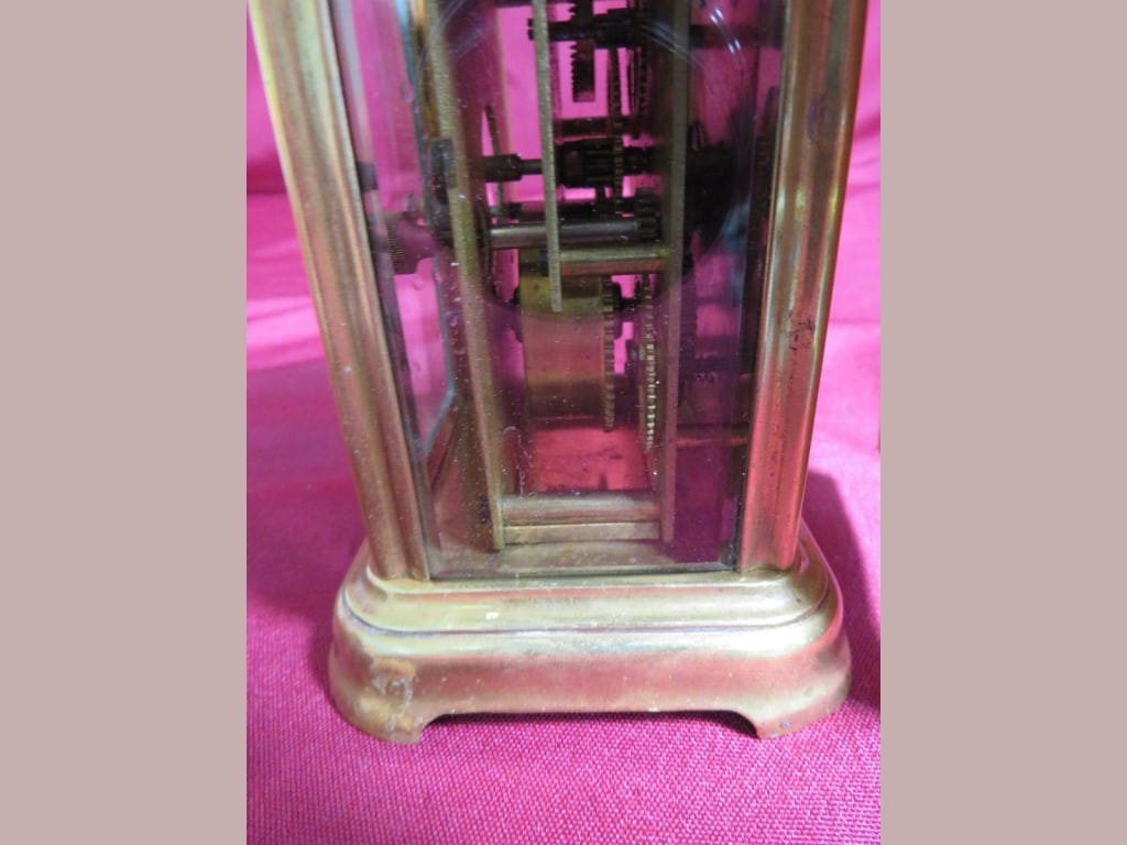 Brass Framed Carriage Clock - 6