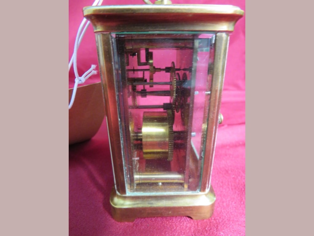 Brass Framed Carriage Clock - 6