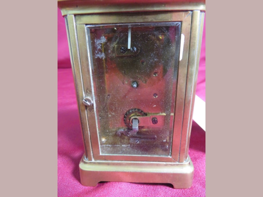 Brass Framed Carriage Clock - 5