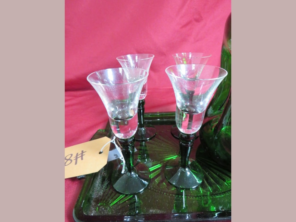 6 pc. Emerald Cocktail Set - 3