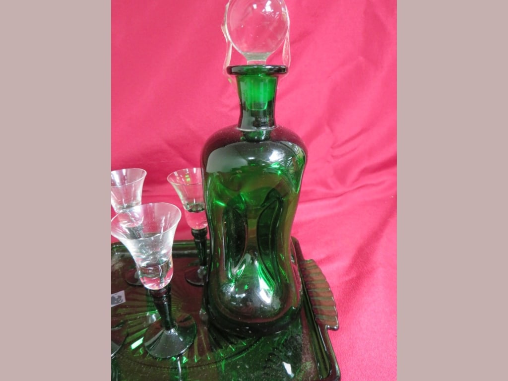 6 pc. Emerald Cocktail Set - 4