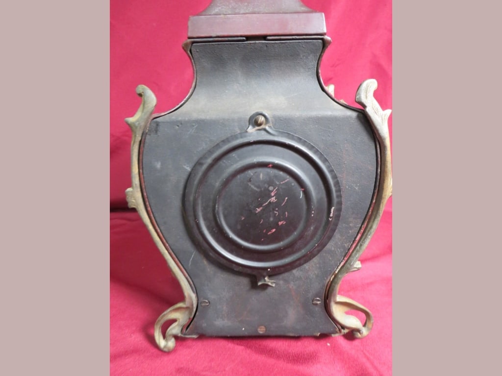 New Haven Square Urn Mantle Clock - 6