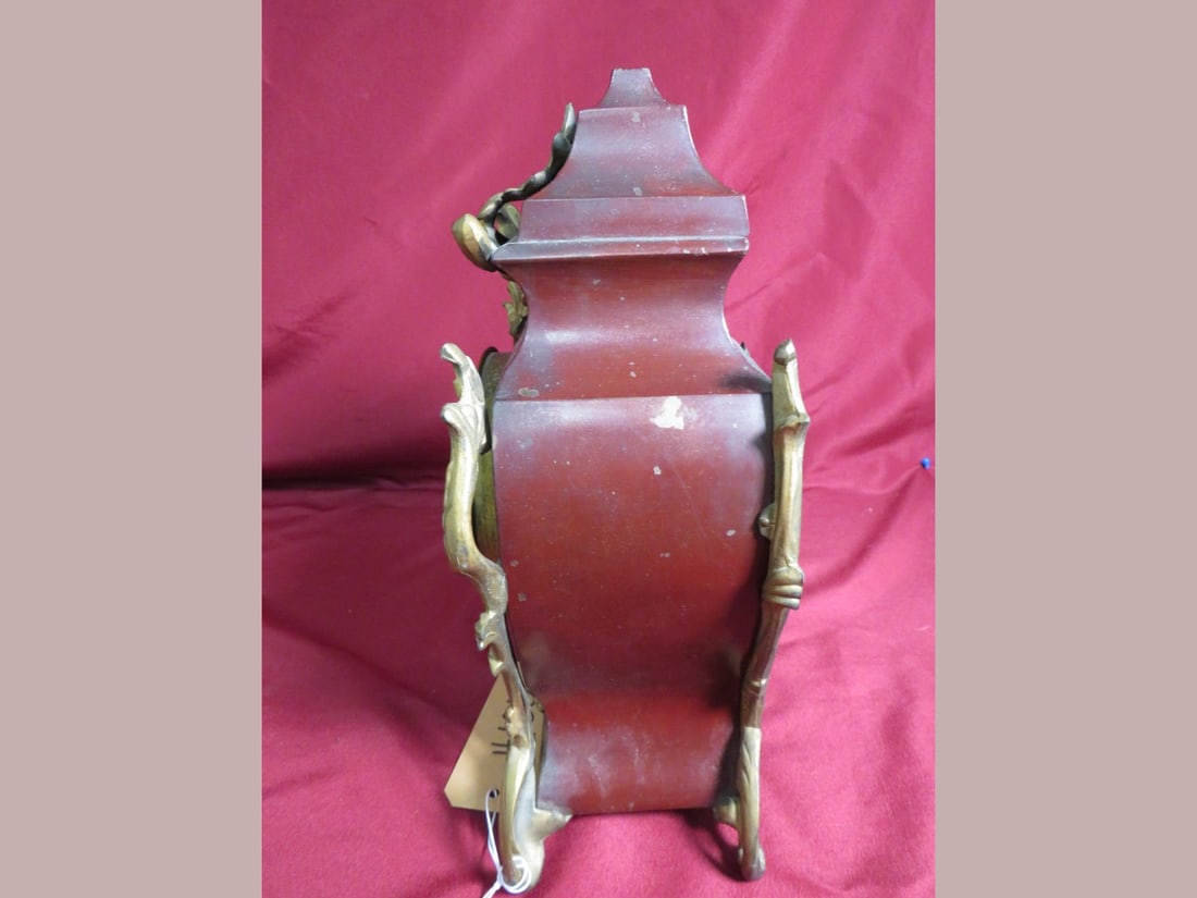 New Haven Square Urn Mantle Clock - 8
