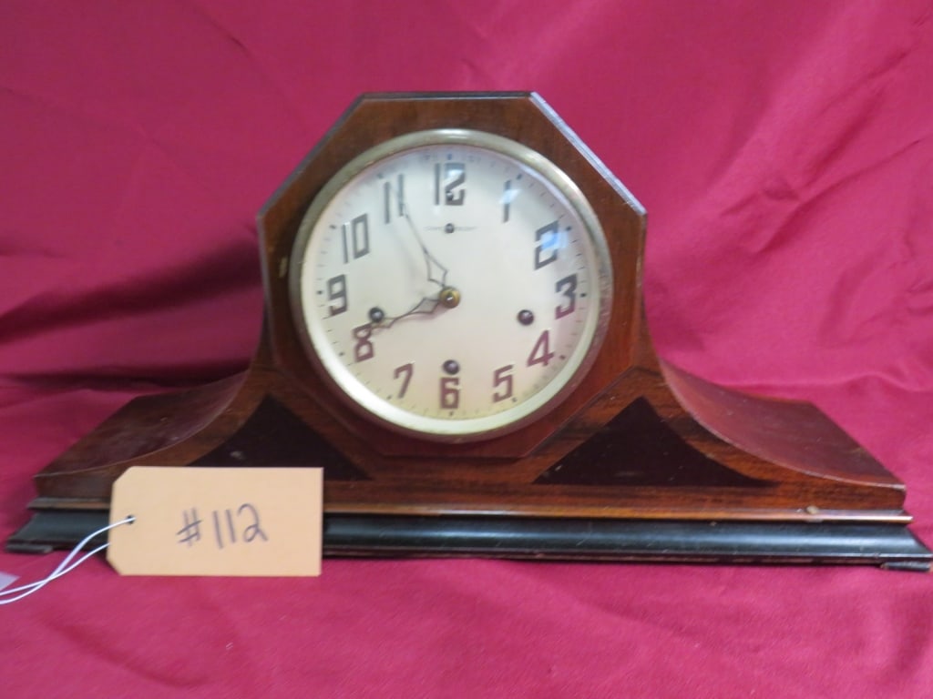 New Haven Mantle Clock-Chime-Silent - 2