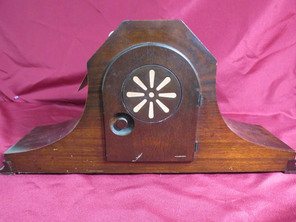 New Haven Mantle Clock-Chime-Silent - 6