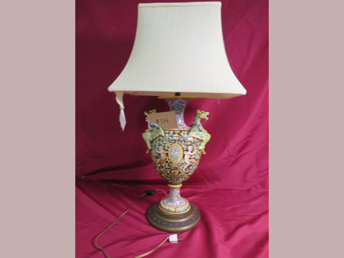 Ceramic Gine Style Lamp - 3