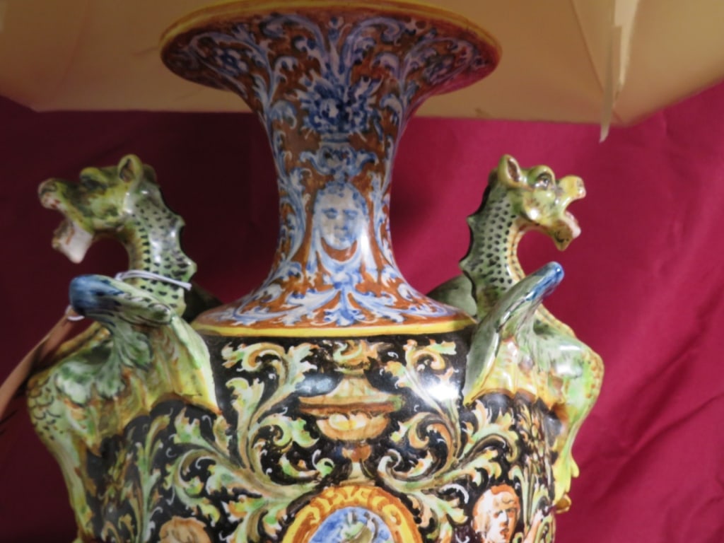 Ceramic Gine Style Lamp - 4