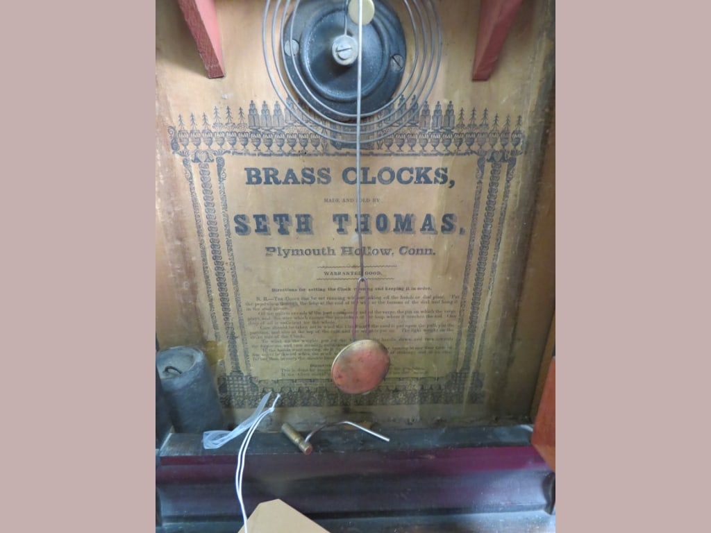 Seth Thomas Empire Column Clock - 5