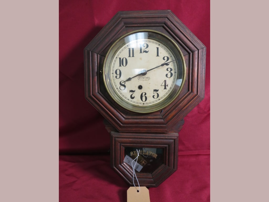Ingraham Regulator Wall Clock - 2