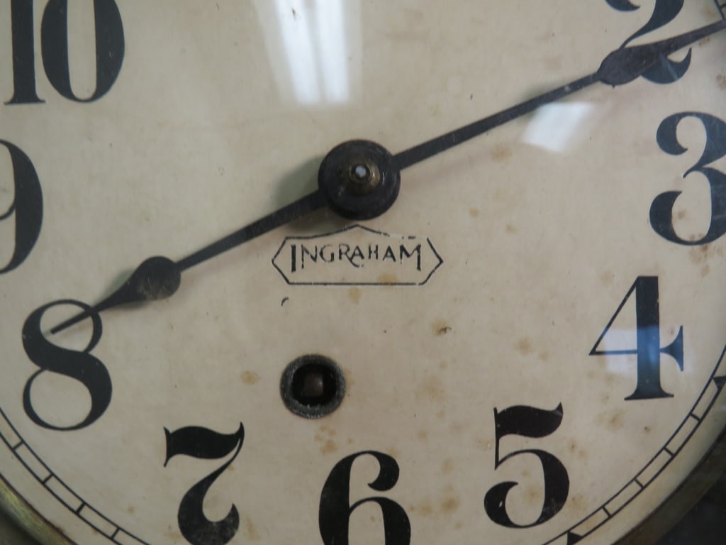Ingraham Regulator Wall Clock - 3