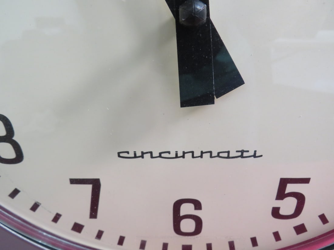 Cincinnati Standard 4-sided School Clock - 4