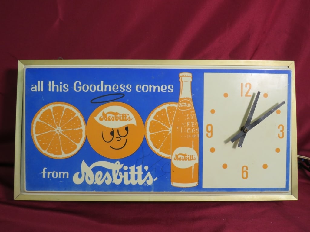Nesbitt's Soda Advertisement Clock - 2
