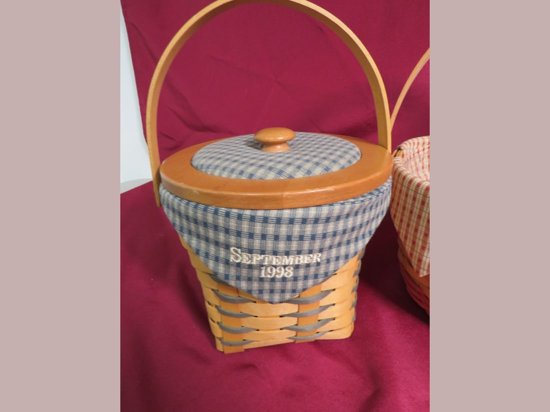 3 pc Longaberger Baskets - 3