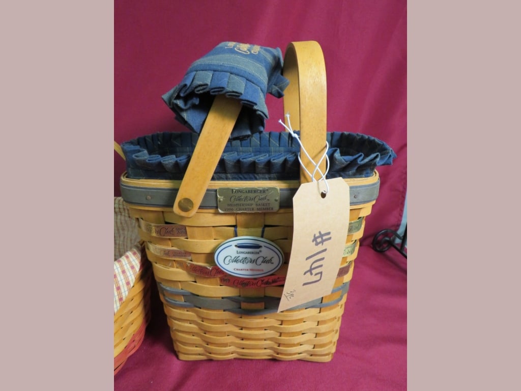 3 pc Longaberger Baskets - 5