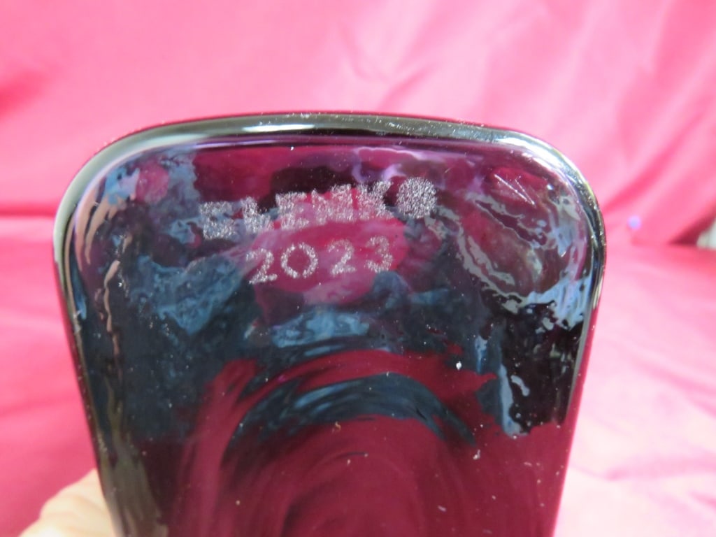 Purple Blenko Decanter - 4