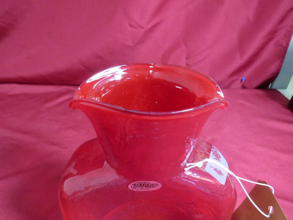 Red Blenko Decanter - 3