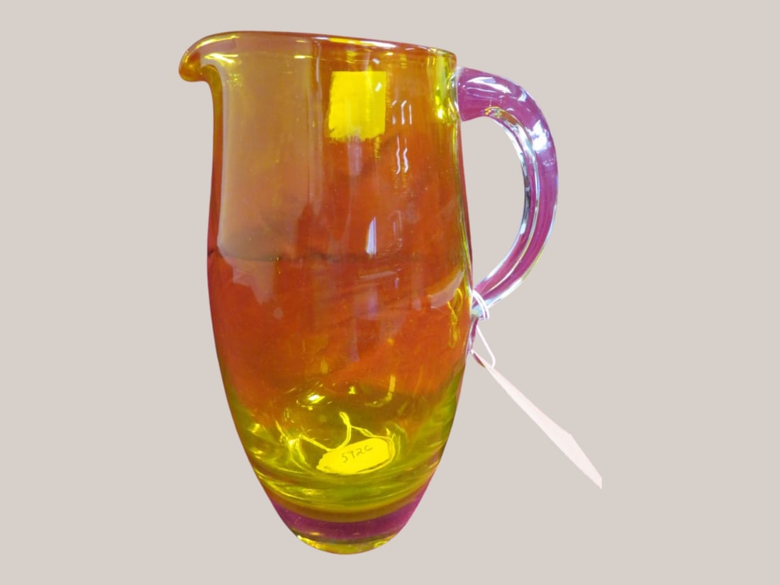 Blenko Jonquil 5926 Pitcher (1 of 4)