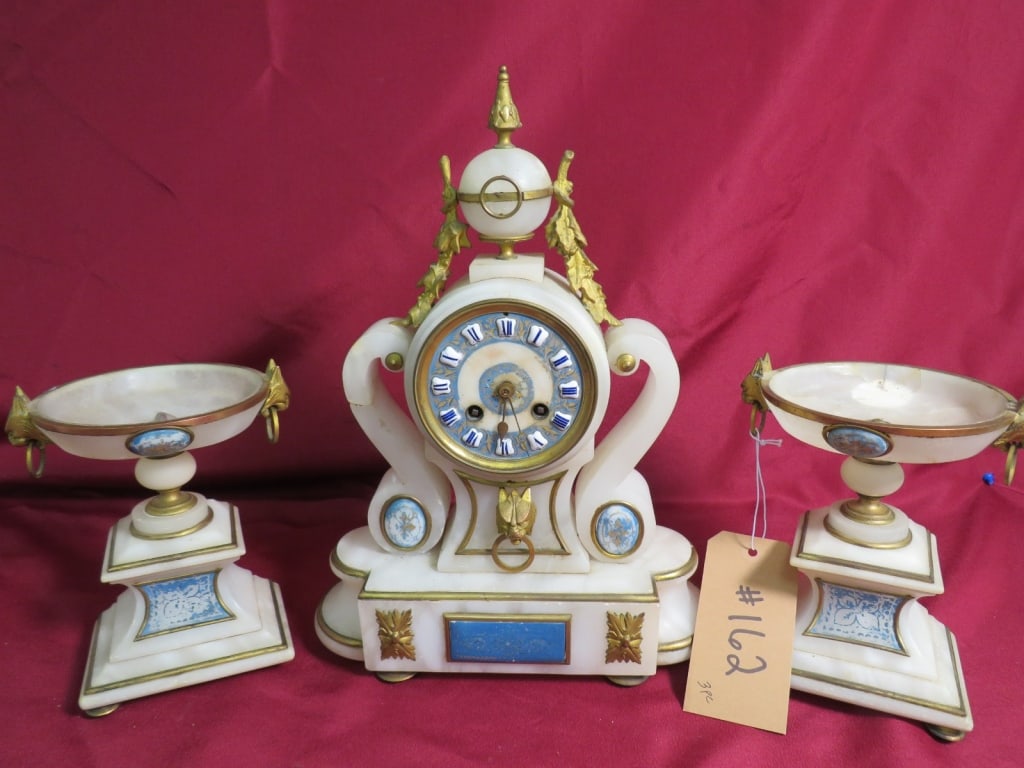French 19th Century Mantle Clock - 2