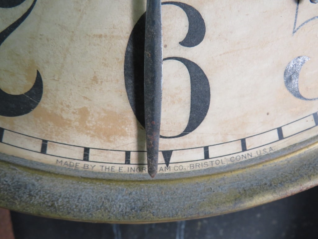 Ingraham Oak Regulator Wall Clock - 6