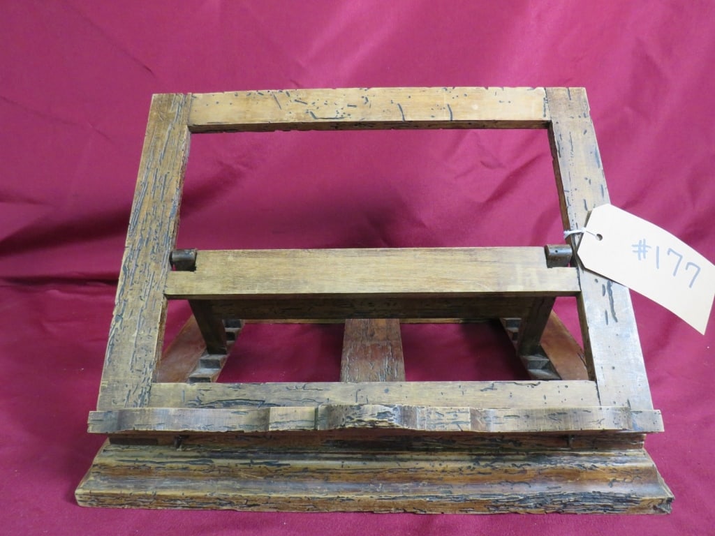 Adjustable Wooden Bible/Book Stand - 2