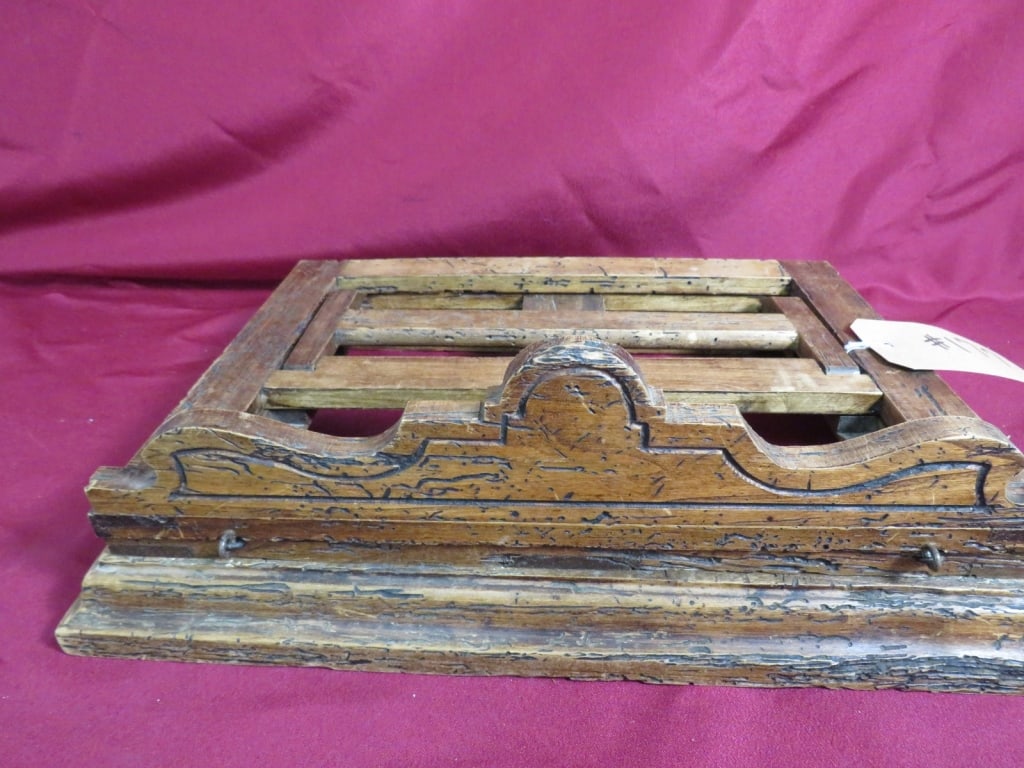 Adjustable Wooden Bible/Book Stand - 4