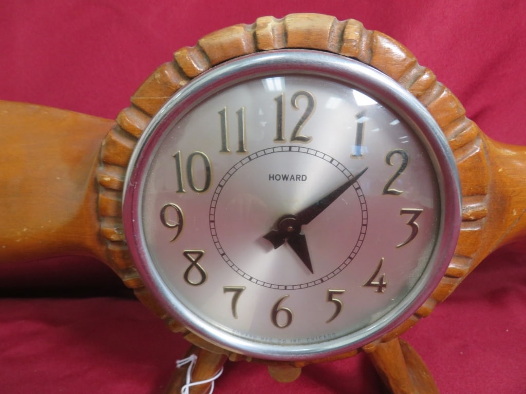 Wooden Propeller Clock - 3