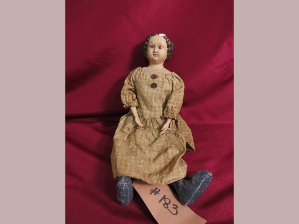 Porcelain Head Doll - 2