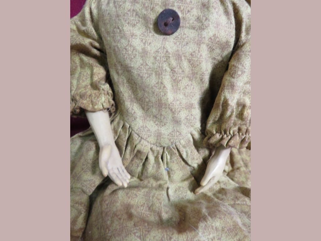 Porcelain Head Doll - 4