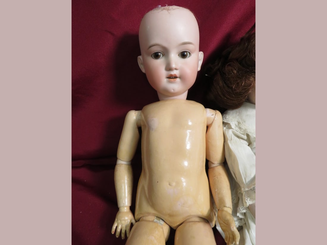 2-Porcelain Head Dolls - 3