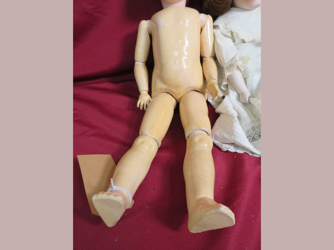 2-Porcelain Head Dolls - 4