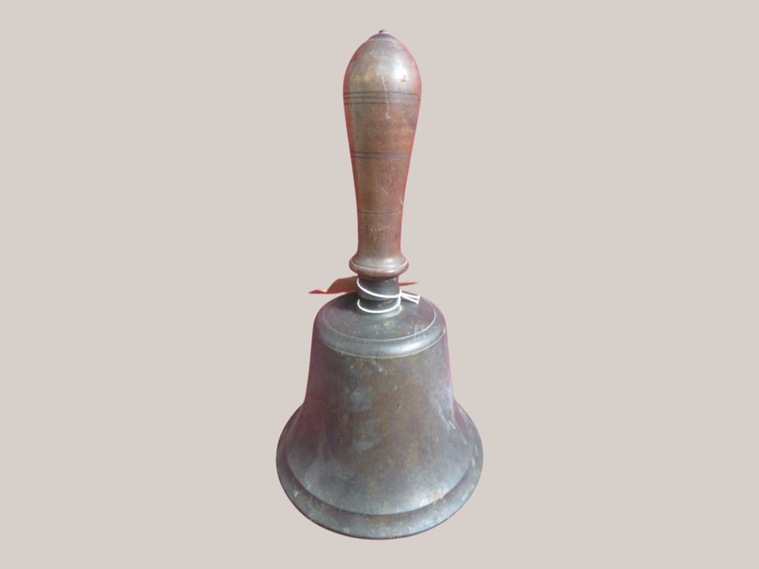 Brass School Bell (1 of 3)