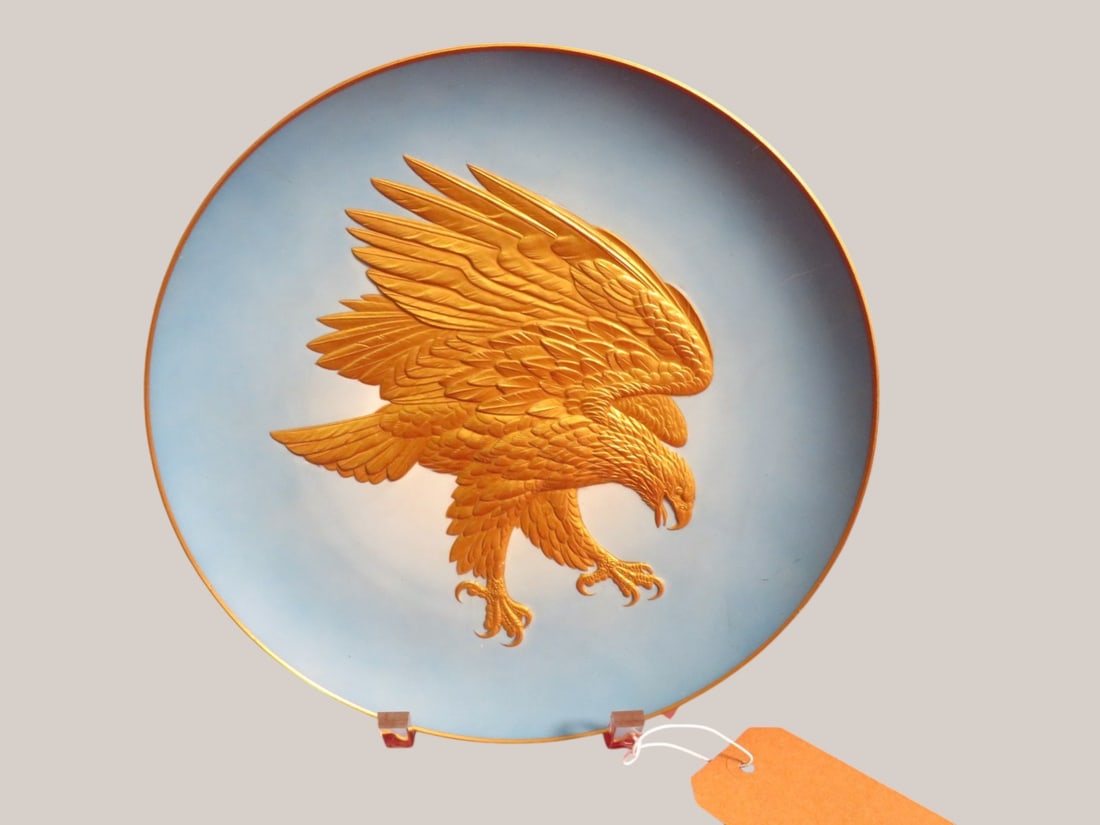 American Bald Eagle Commemorative Plate: Limited Edition 10dia