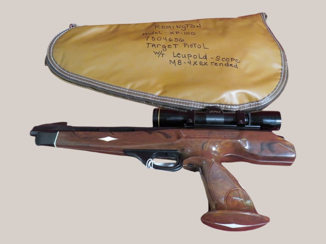 Remington Model XP100 .22cal Remington Fireball w/ Leupold scope (1 of 9)