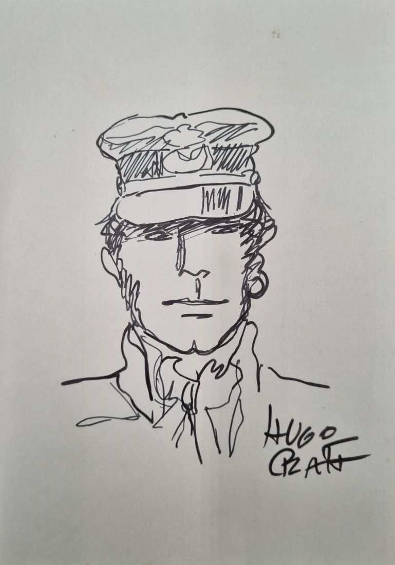 Hugo Pratt original drawing (1 of 1)