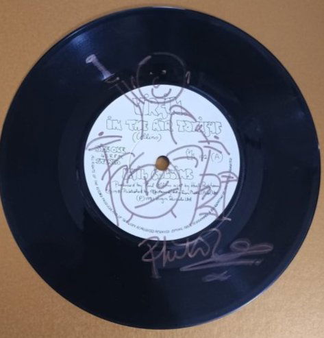 Phil Collins Genesis Drawing In the Air Tonight RARE (1 of 1)