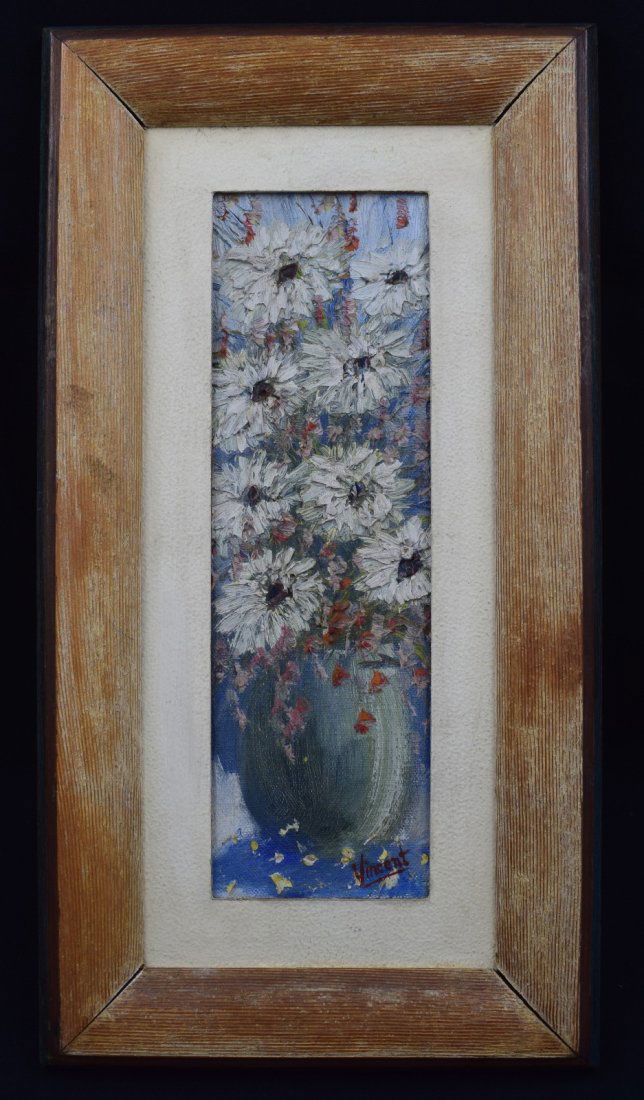 Vincent van Gogh painting Flowers Two framed No Reserve (1 of 3)