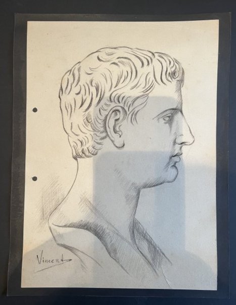 Vincent van Gogh Pencil Drawing I No Reserve. (1 of 2)