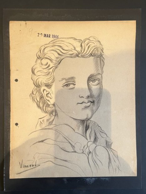 Vincent van Gogh Pencil Drawing IV No Reserve. (1 of 2)