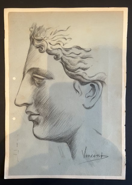 Vincent van Gogh Pencil Drawing IX No Reserve. (1 of 2)