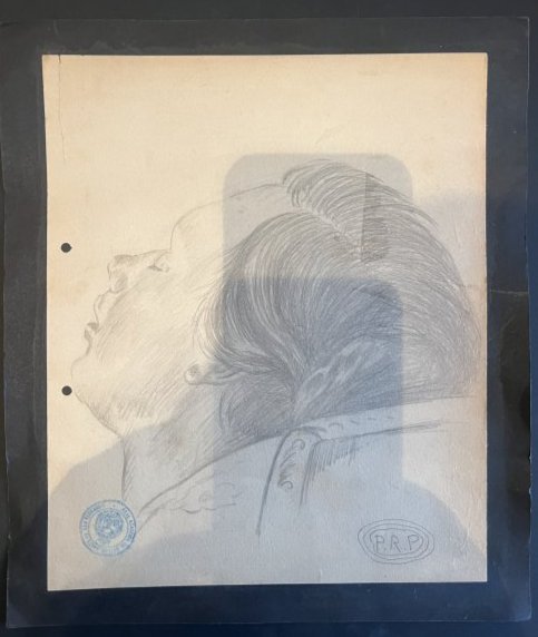 Picasso Original Study Drawing With Scarce Monogram Signature No Reserve (1 of 2)