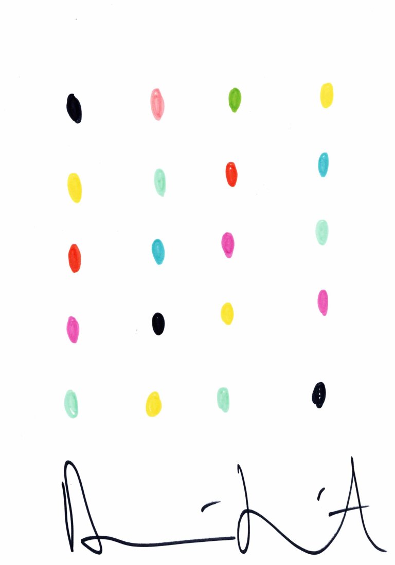 Damien Hirst Deconstruction drawing No Reserve (1 of 1)