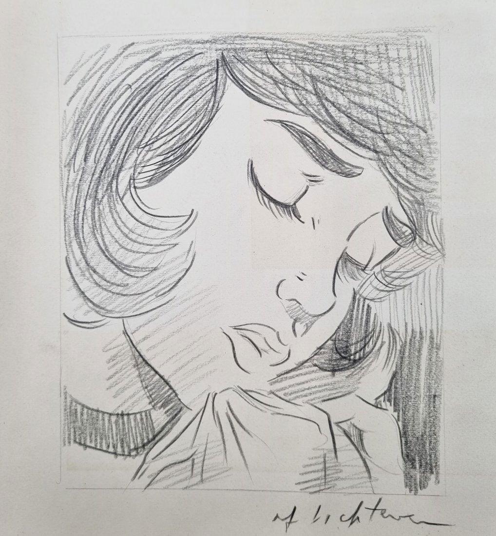 Roy Lichtenstein original drawing III No Reserve (1 of 1)